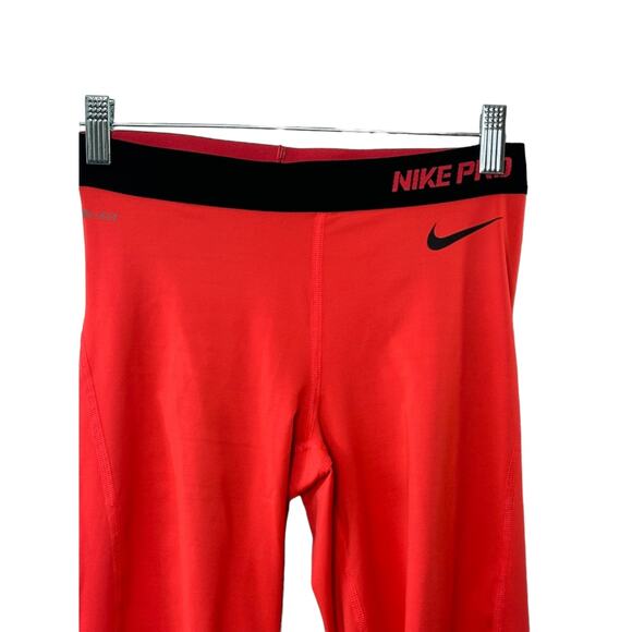 Nike Pro Hypercool Dri Fit Capris Hot Pink Women's Size Medium #589376-603 - Picture 3 of 8